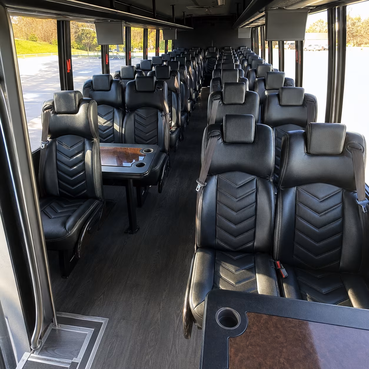berkeley 25 passenger minibus inside