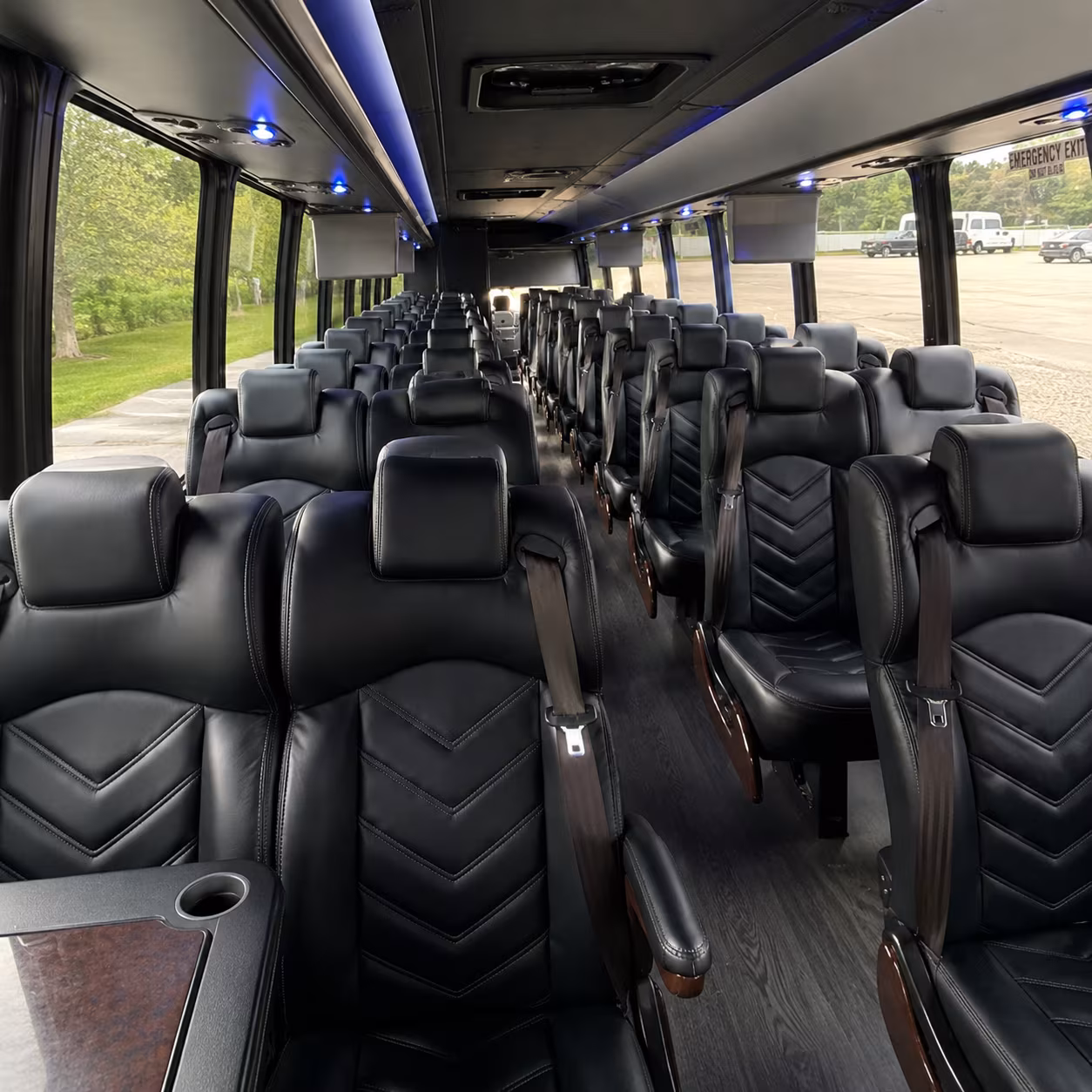 berkeley 30 passenger minibus inside
