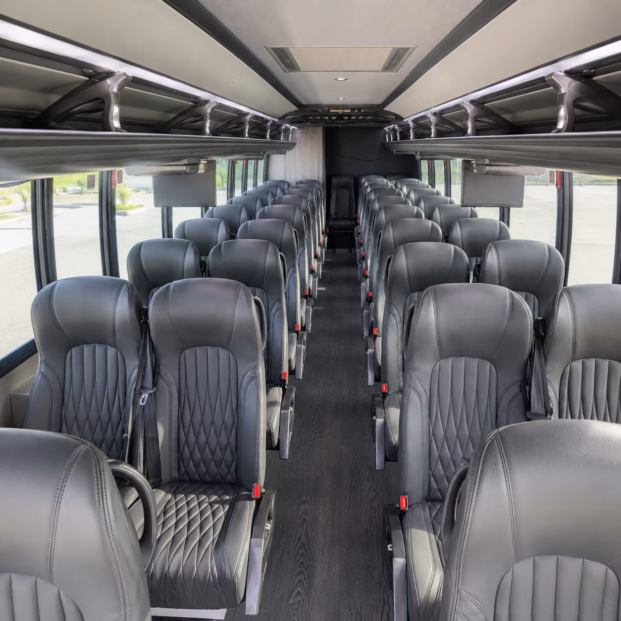 berkeley 35 passenger minibus inside