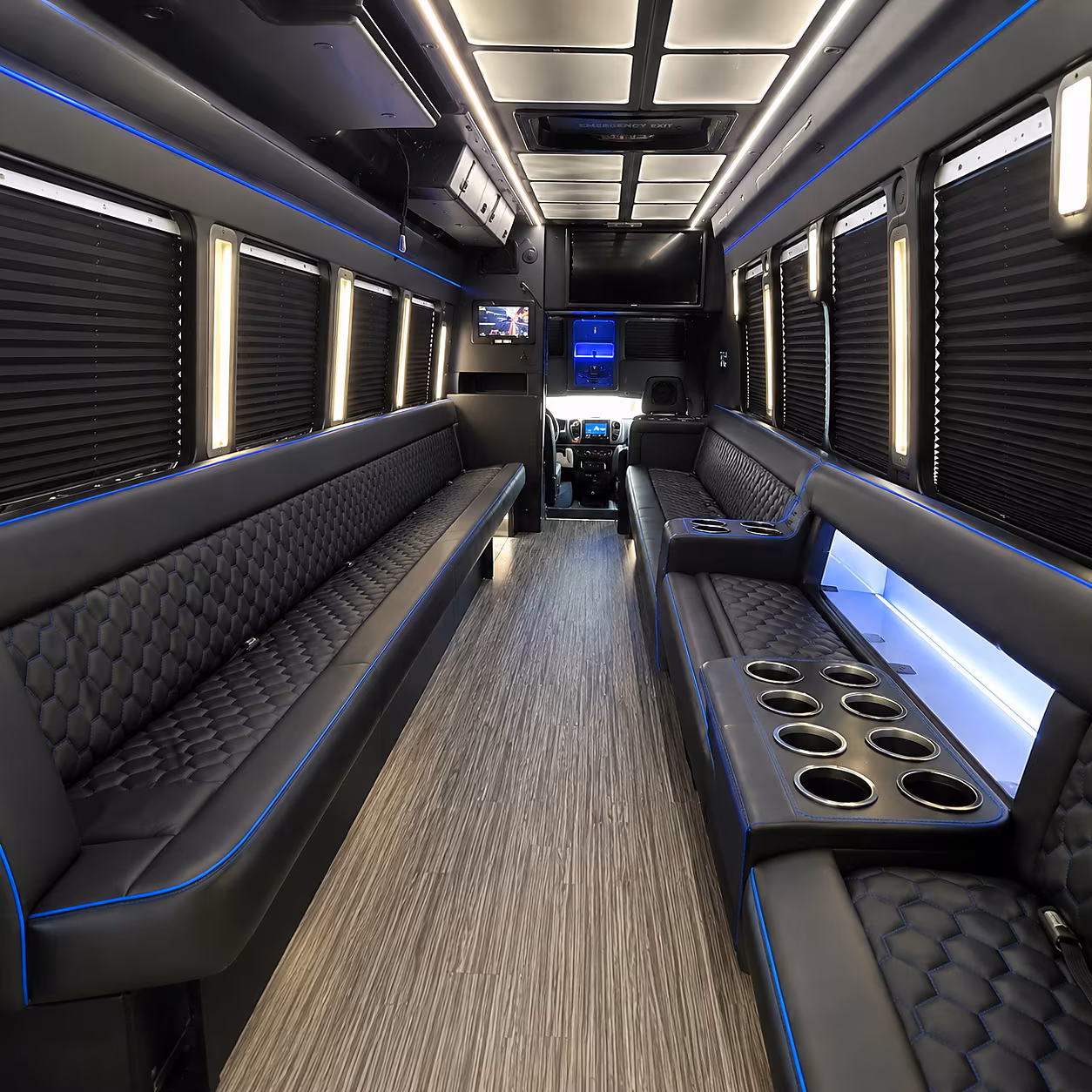 party buses for oakland arena and chase center concert groups